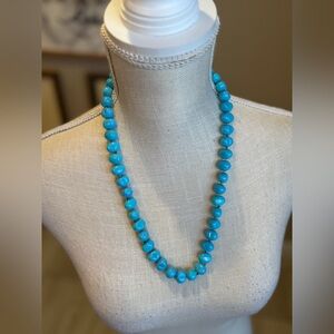 5 for $30 VINTAGE Elegant Blue Beaded Necklace